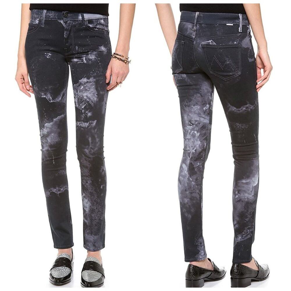 Mother Freja Beha Erichsen Slim Jeans Black Grey